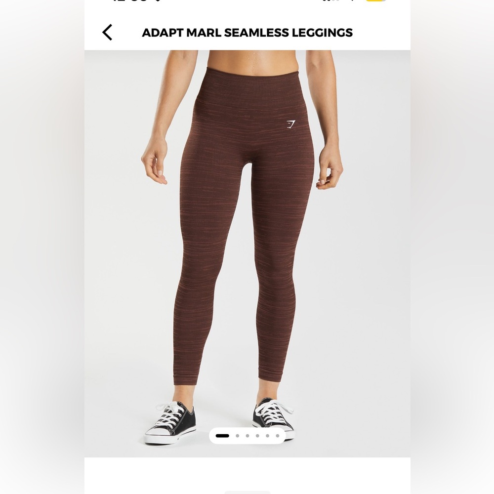 Black/grey gymshark leggings